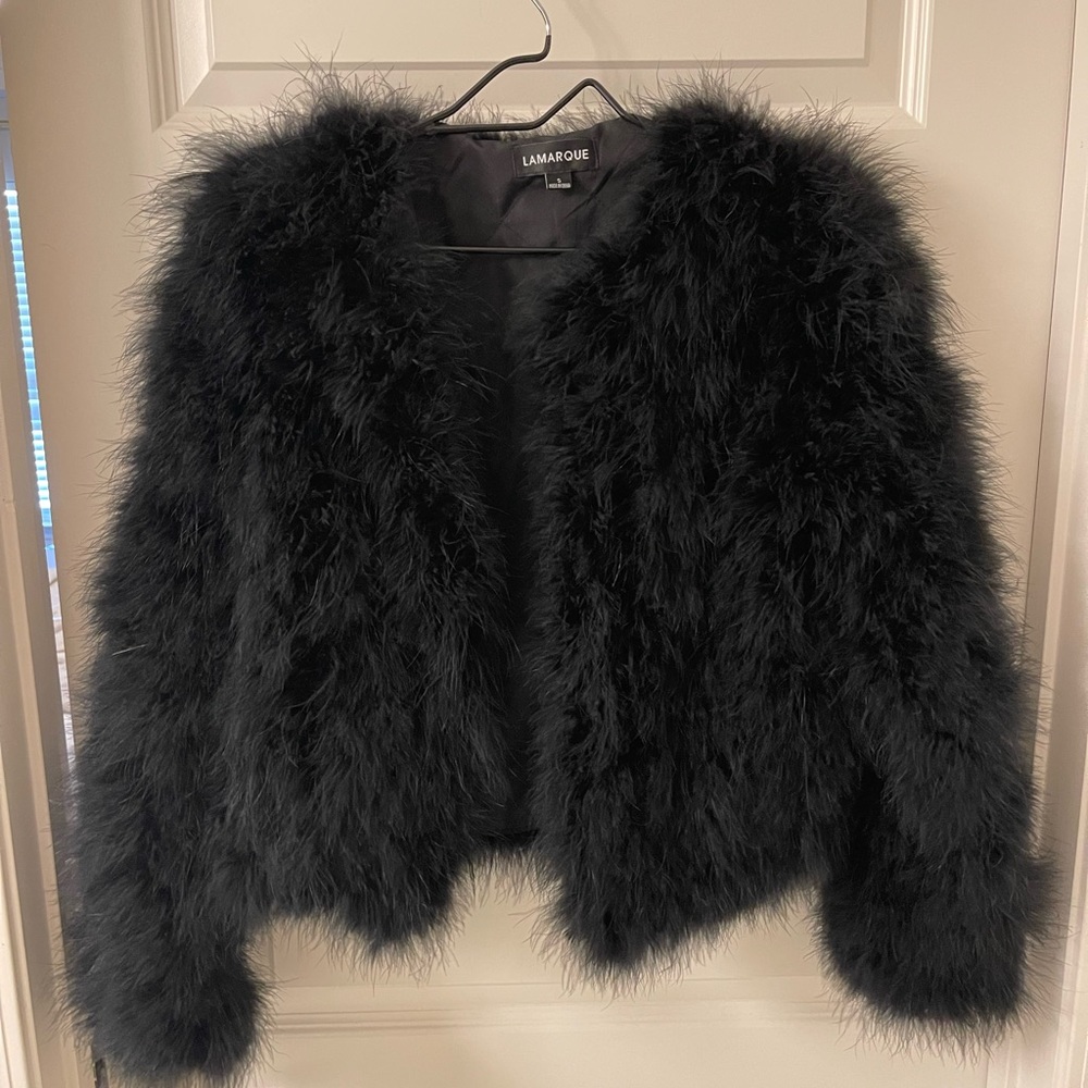 Feather jacket